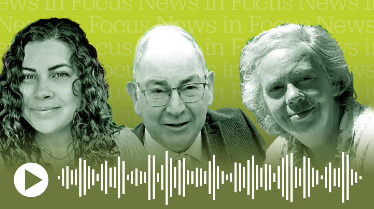 Rachael Forsyth, Howard Drury and Sally Drury
